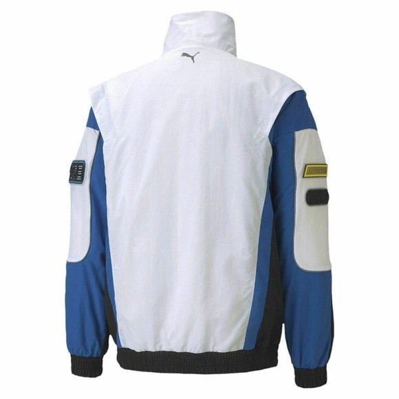 Mens Puma SF Ferrari Race Street Woven Jacket 597939-02 Mens L NWT NEW - Picture 5 of 9